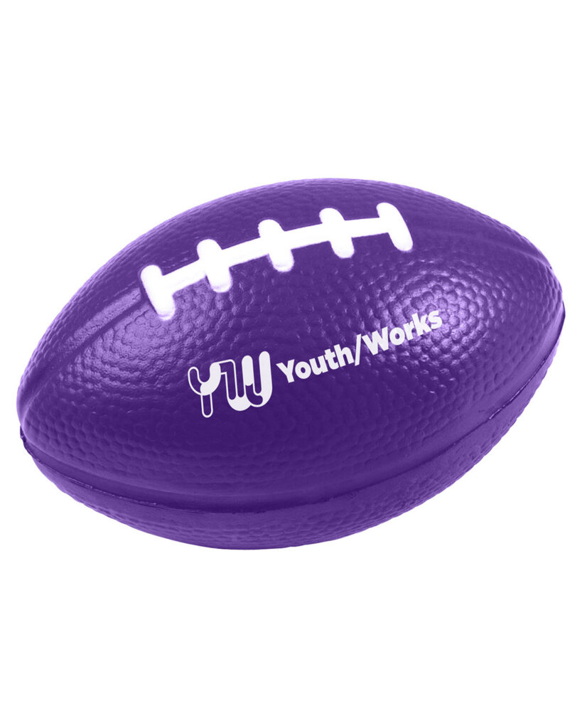 3" Football Shape Stress Ball